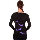 Suéter prohibido - Murciélagos de fricción Púrpura