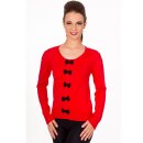 Banned Pullover - Privilige Rot S