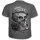 T-Shirt Spiral - Masque de la mort gris XL