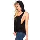 Sullen Angels Racerback Hooded Top - Cleo Muse