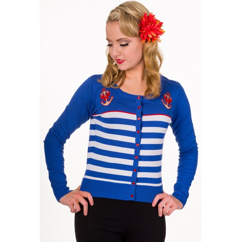 Banned Cardigan - Private Party Blau S