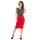Steady Clothing Bleistiftkleid - Ramona Wiggle Dress Rot XL