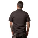 Steady Clothing Vintage Bowling Shirt - Single Pin-Up Rot XL