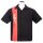 Abbigliamento Steady Vintage Bowling Shirt - Singolo Pin-Up Red XL