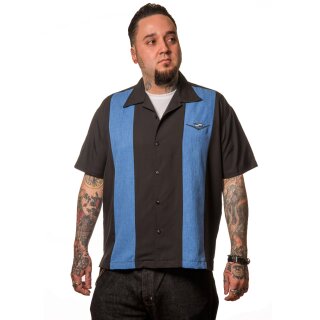 Abbigliamento Steady Camicia da bowling vintage - Classic Cruising Blue