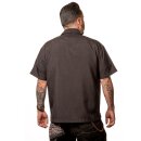 Steady Clothing Vintage Bowling Shirt - The Shake Down Black S