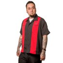 Steady Clothing Vintage Bowling Shirt - Classy Piston Red