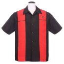 Steady Clothing Vintage Bowling Shirt - Classy Piston Rot S