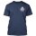 T-shirt de Steady Clothing- construit pour la vitesse bleu foncé