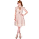 Robe gothique vintage Banned - Rise Of Dawn Beige S