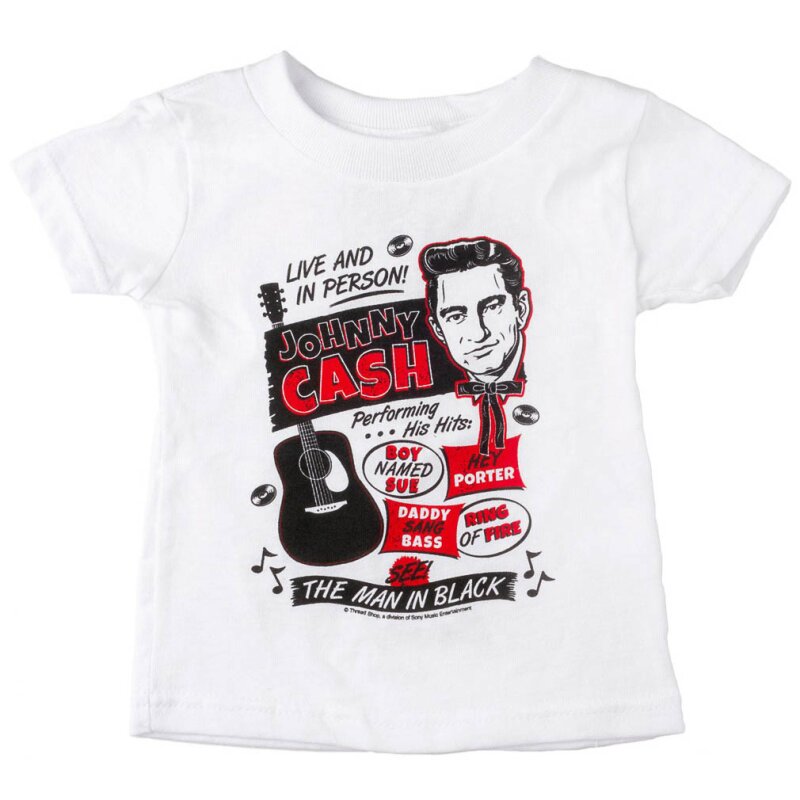 Johnny Cash Kinder T Shirt Flyer 34 95