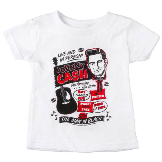 Camiseta para niños de Johnny Cash - Folleto 2 años