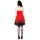 Sourpuss Neckholder Dress - Spooksville Dress Red