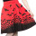 Falda de plato de Sourpuss - Spooksville Red XL