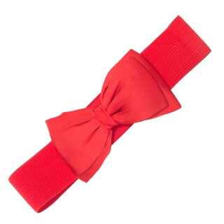 Cintura elastica vietata - Bella Belt Red L