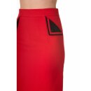 Dancing Days Pencil Skirt - Tori Red S