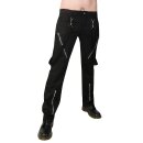 Black Pistol Jeans Trousers - Punk Pants Denim