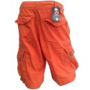 Molecola Cargo Shorts - Paracolpi da spiaggia Arancione S