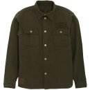 King Kerosin Worker Shirt - Ride Forever Shirt Jacket Olive Vert XL