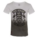 King Kerosin Dip-Dye T-Shirt - Lumberjack Olive