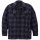 King Kerosin Lumberjack / Denim Kevlar giacca reversibile - Camicia Turning Blue M