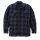 King Kerosin Lumberjack / Denim Kevlar giacca reversibile - Camicia Turning Blue 3XL