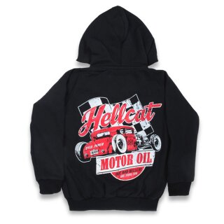 Hotrod Hellcat Zip Hoodie - Motor Oil