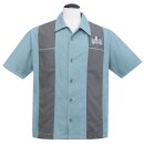 Steady Clothing Vintage Bowling Shirt - Volcano Bowl M