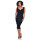 Abbigliamento vestito matita Steady Clothing - Diva Dress Black L