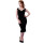 Abbigliamento vestito matita Steady Clothing - Diva Dress Black L