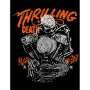 Steady Clothing Damen Rockabilly Biker T-Shirt - Thrilling Death