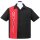 Steady Clothing Vintage Bowling Shirt - Hot Rod Pinstripe Rouge XXL