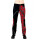Pantalones vaqueros de pistola negra - Pantalones raros Tartán rojo 28