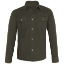 Chemise de travail King Kerosin - You And The Road Olive Vert XL
