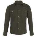 Chemise de travail King Kerosin - You And The Road Olive Vert XXL
