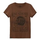 King Kerosin Watercolour T-Shirt - Speed Demons Brown