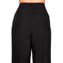 Dancing Days Flared Trousers - Full Moon Black M