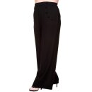 Dancing Days Flared Trousers - Full Moon Black M