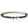 Banned Faux Leather Belt - Bitter Sweet Forest Green S
