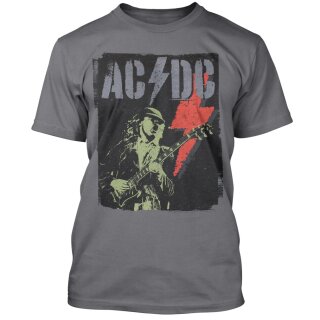 Maglietta AC/DC - Angus Flash L