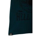 King Kerosin Watercolour T-Shirt - Speed Demons Turquoise