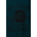 King Kerosin Watercolour T-Shirt - Speed Demons Turquoise XXL