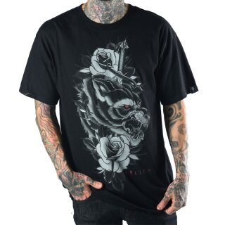 Sullen Clothing Camiseta - Blaq Wolf