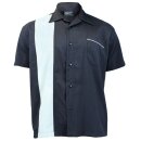 Chemise de Bowling Vintage Steady Clothing - Popeline Simple