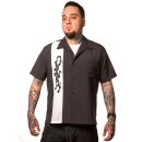 Steady Clothing Vintage Bowling Shirt - Music Note