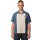 Steady Clothing Vintage Bowling Shirt - Contrast Crown Blue