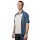 Steady Clothing Vintage Bowling Shirt - Contrast Crown Blue XL