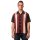 Chemise de Bowling Vintage Steady Clothing - The Sheen Dark Rouge S