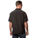 Steady Clothing Vintage Bowling Shirt - The Sheen Dunkelrot M
