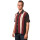 Steady Clothing Vintage Bowling Shirt - The Sheen Dark Red L
